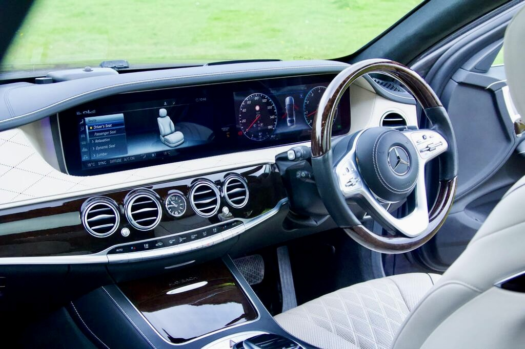 Car dashboard and front interior